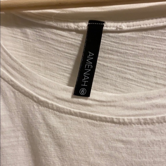 White Ruffle Tee ✨ Plus Size - Picture 4 of 4